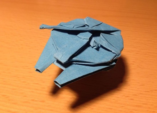 Origami Millennium Falcon