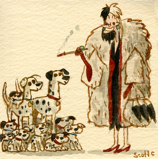 Scott C's Great Showdown tribute to 101 Dalmatians 