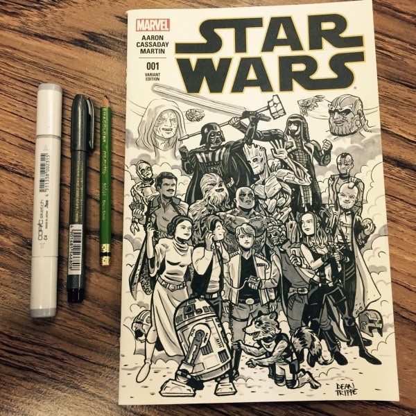 Dean Trippe's Star Wars cover