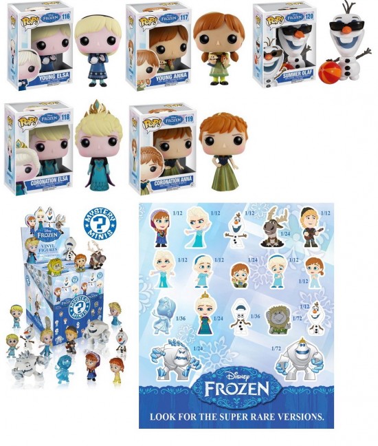 'Frozen' Series 2 POP! Vinyls, Mystery Minis from Funko