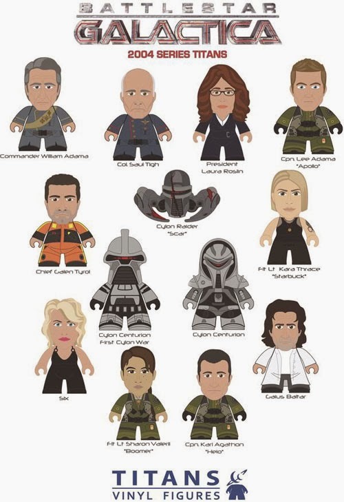 Battlestar Galactica 2004 Series TITANS