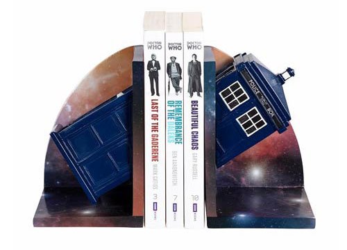 Doctor Who TARDIS Resin Bookend Statues