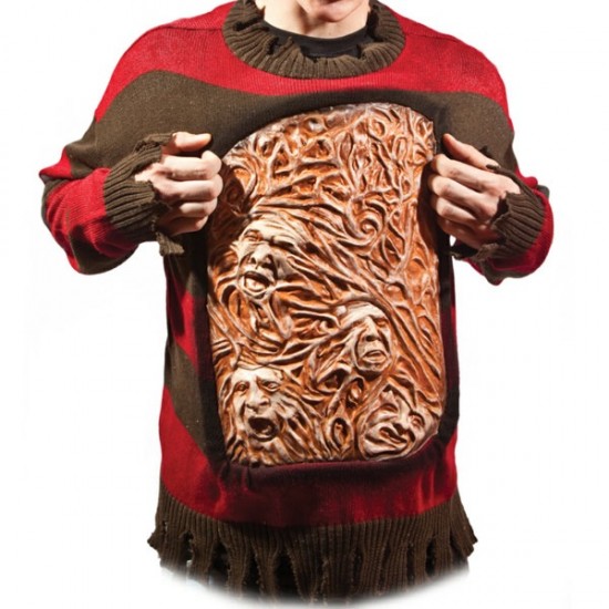 Freddy Krueger Animated Chest of Souls Sweater 