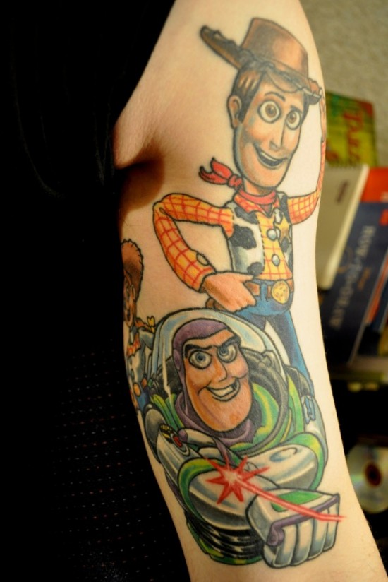 Toy Story tattoo