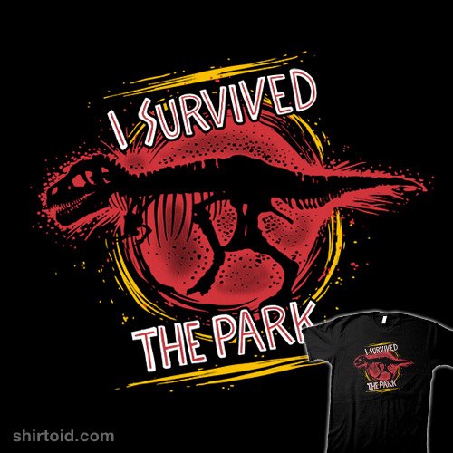 I Survived the Park t-shirt