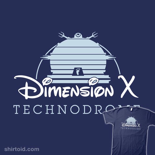 The Happiest Place in Dimension X t-shirt