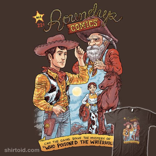 Roundup Comics t-shirt