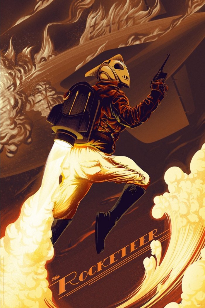 The Rocketeer (Variant) by Kevin Tong