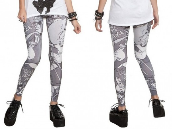 Alice In Wonderland Leggings