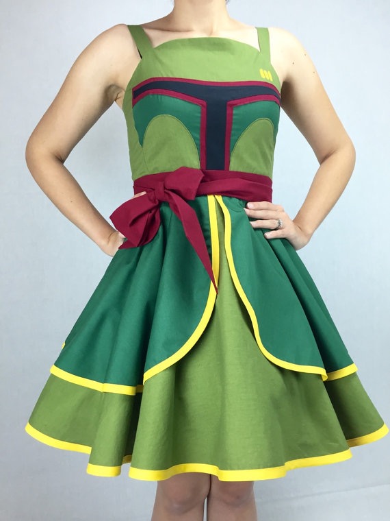 Boba Fett Cosplay Dress