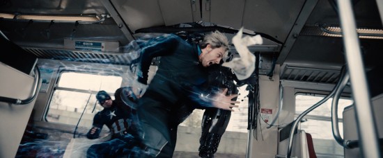 Avengers: Age of Ultron: Quicksilver in action