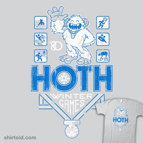 Hoth Winter Games t-shirt