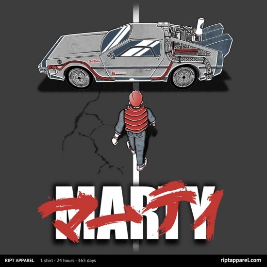 Akira/Back to the Future-inspired design "Marty 2015"