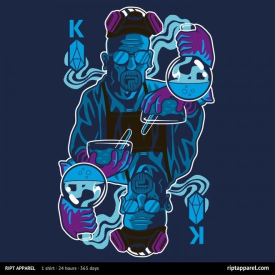 Breaking Bad-inspired design "King of Crystals"