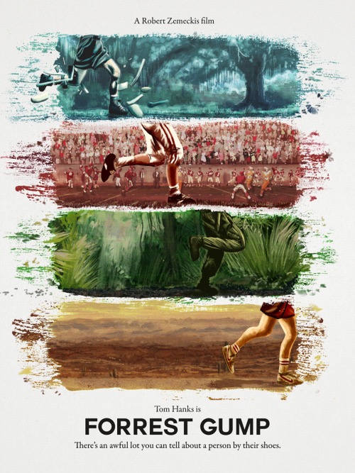 Forrest Gump poster by Daniel Nash