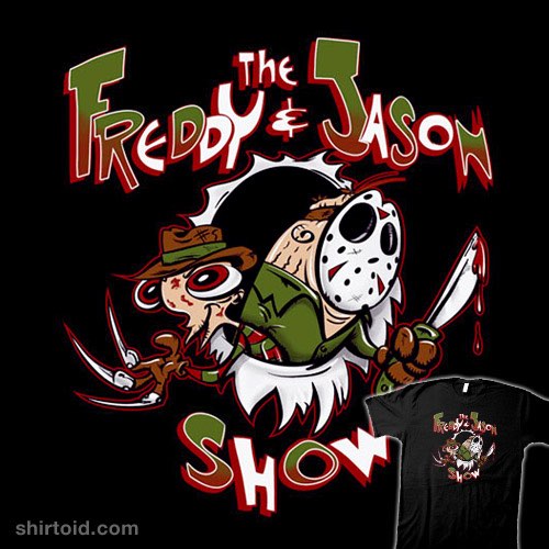 The Freddy and Jason Show t-shirt