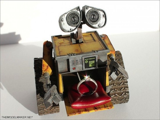 WALL-E Engagement Ring Box