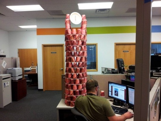 Lord of the Office: The Dark Cup Tower of Barad-Dûr