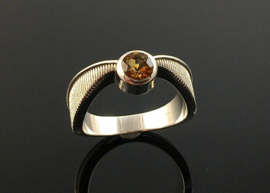 Harry Potter Golden Snitch Inspired Engagement Ring