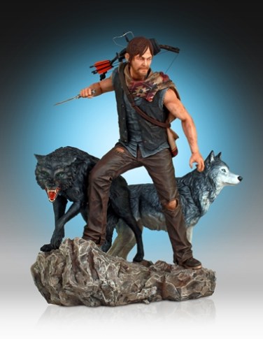 Daryl and the Wolves Exclusive (Web-Only) Statue