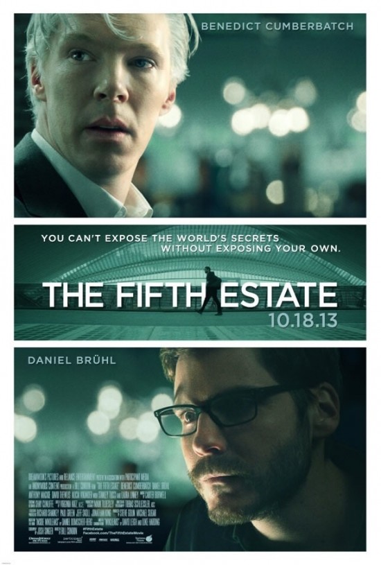 Poster For 'The Fifth Estate'