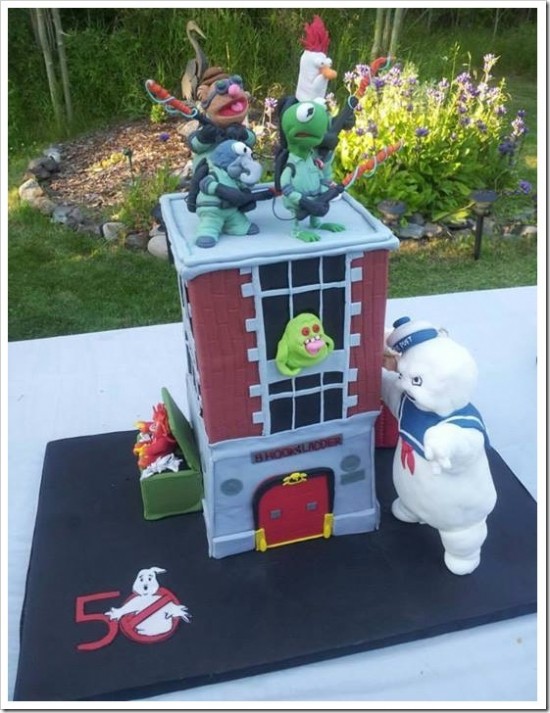 The Muppets Meet The Ghostbusters cake