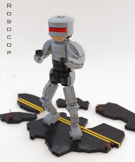 Chibi Lego Robocop by Lego Junkie