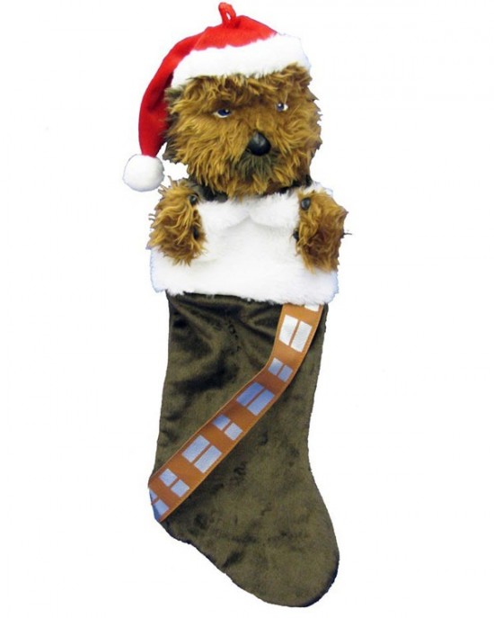 Star Wars Chewbacca Plush Head Stocking