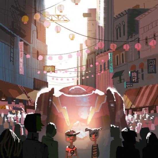 Kevin Dart Big Hero 6 Concept Art