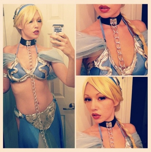 Princess Slave Leia Cinderella