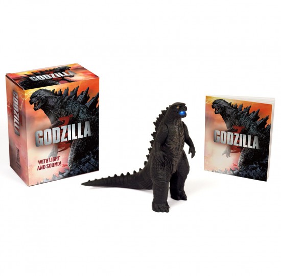 'GODZILLA' TOY AND BOOK 