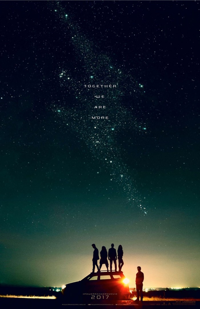 Power Rangers movie teaser poster