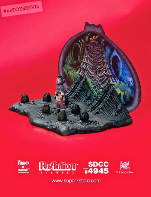 Revealed: Alien Egg Chamber ReAction Playset by Super7 x Funko