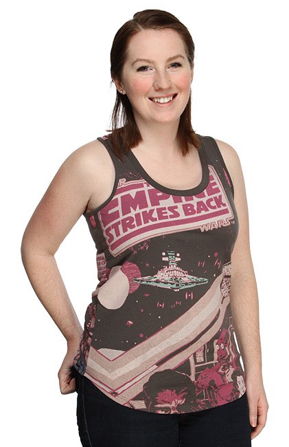 Empire Strikes Back Hi-Lo Ladies' Tank Top