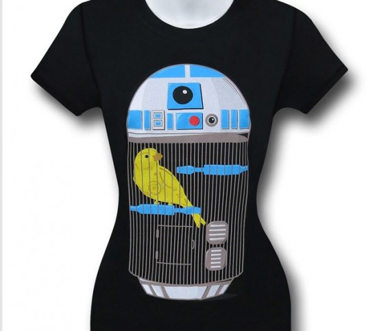 Star Wars R2-D2 Birdcage Women's T-Shirt