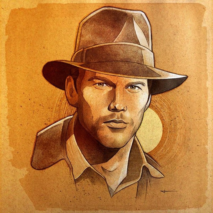 Chris Pratt as Indiana Jones