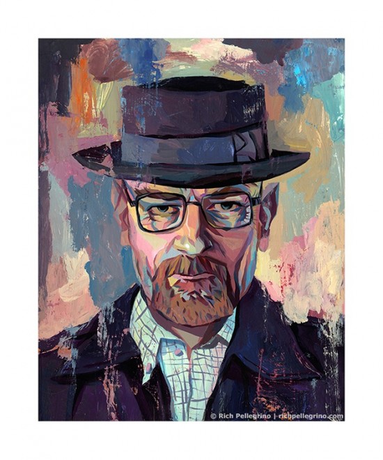 Rich Pellegrino's Heisenberg print now on sale