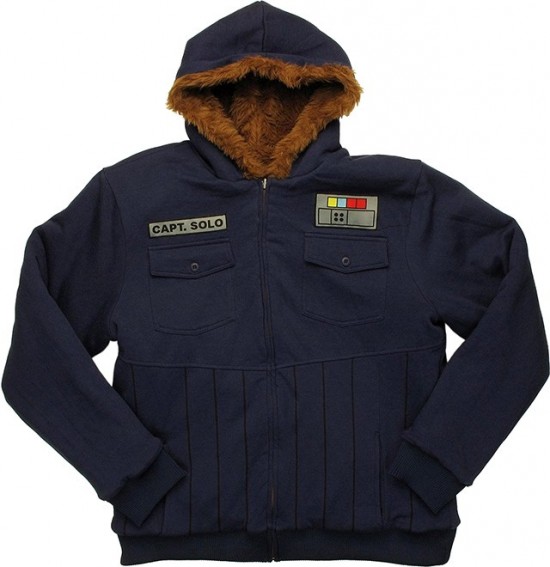 Reversible 'Star Wars' Chewbacca and Han Solo Hoodie
