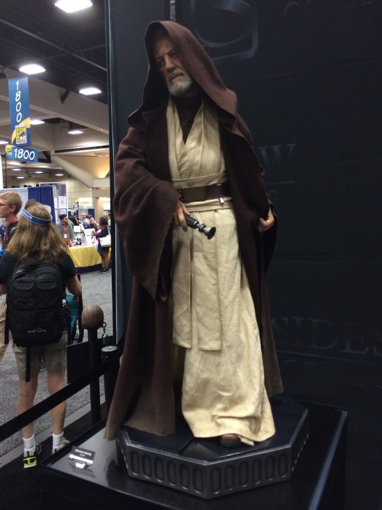 Obi-Wan Kenobi Legendary Scale Figure on display at Sideshow Collectibles