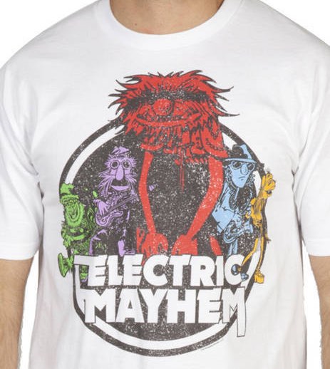 Electric Mayhem t-shirt
