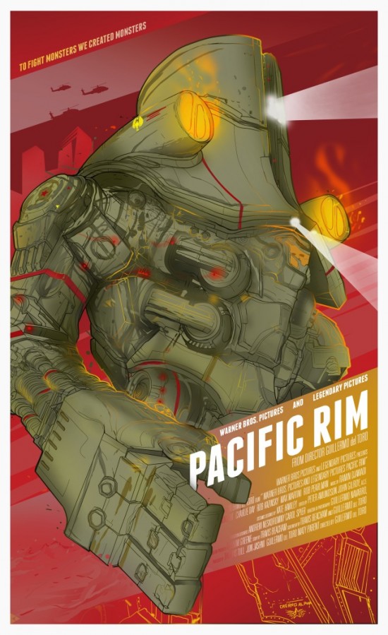 Berkay Daglar's Pacific Rim poster