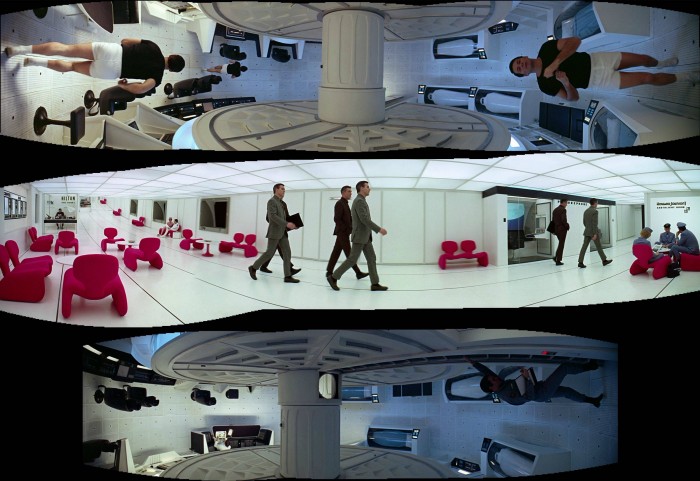 Panning in 2001: a space odyssey