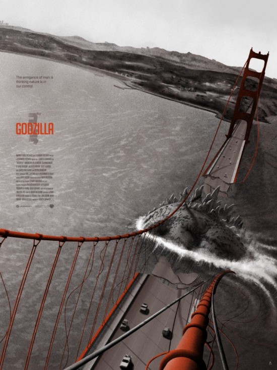 Tom Miatke's Godillza Golden Gate Destruction