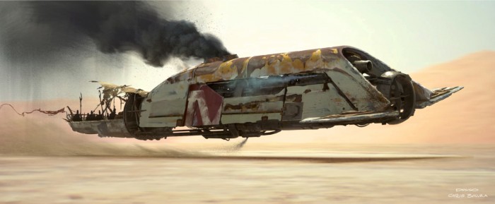 force awakens concept art