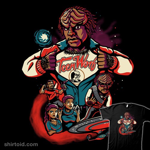 Teen Worf t-shirt