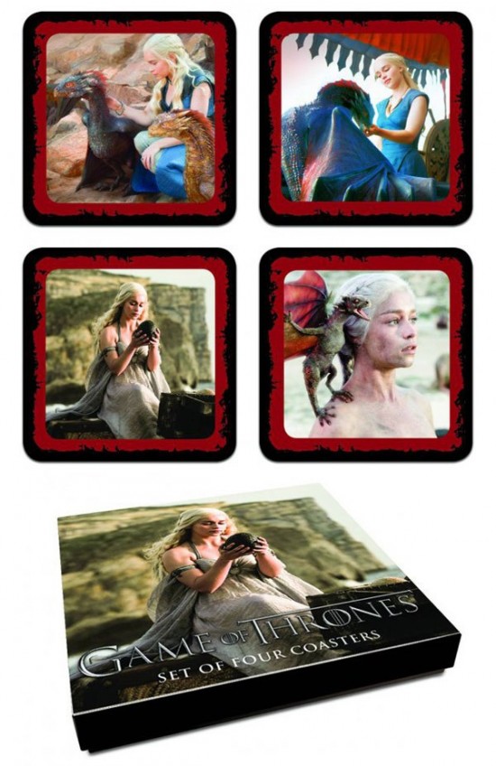 Game of Thrones Daenerys Targaryen Coaster Set