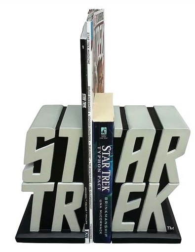Star Trek Logo Bookend Statues