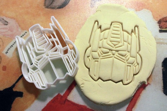 Optimus Prime cookie cutter