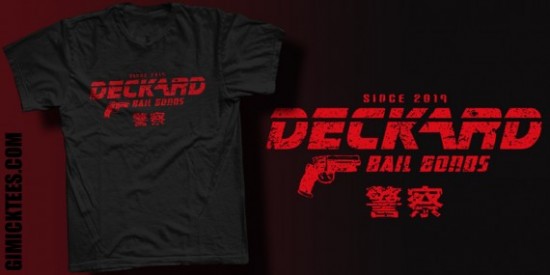 Deckard Bail Bonds t-shirt