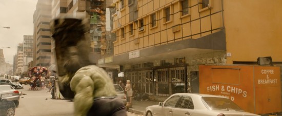 Avengers: Age of Ultron: The Incredible Hulk vs. Iron Man in Hulkbuster suit